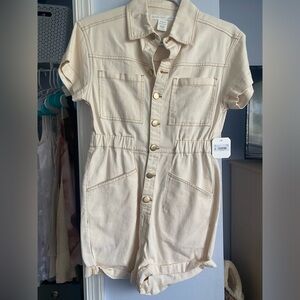 Altar’d State Western Button Up Romper